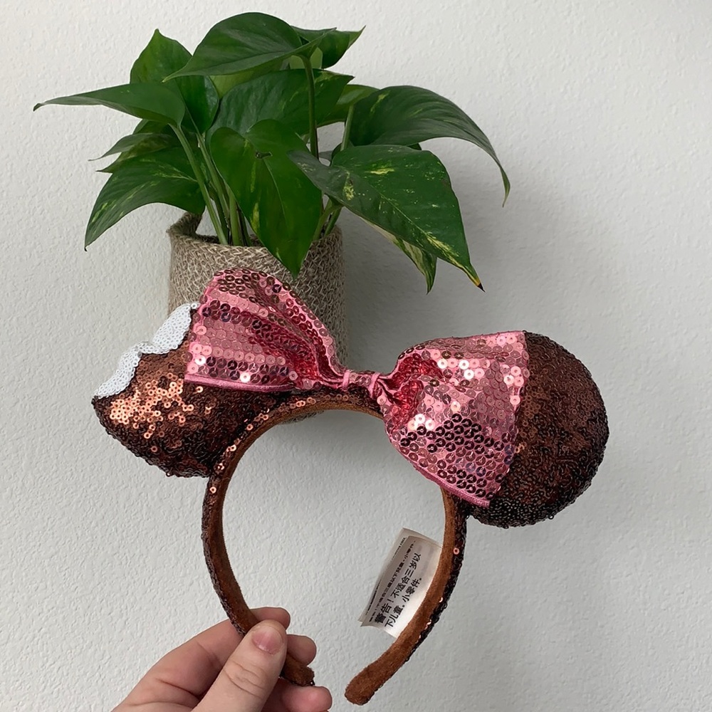 Gently Loved Ice Cream Minnie Mouse Ears 💕🍦💕